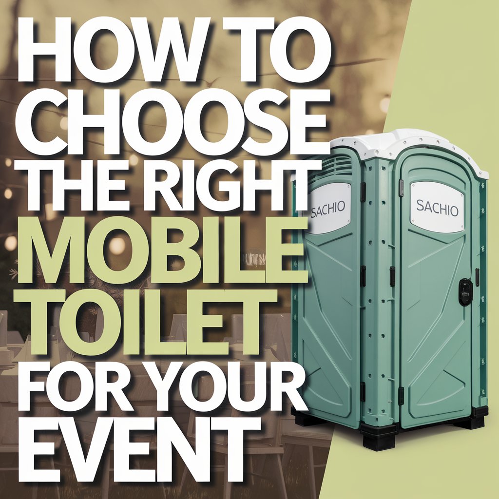 How to Choose the Right Mobile Toilet for Your Event